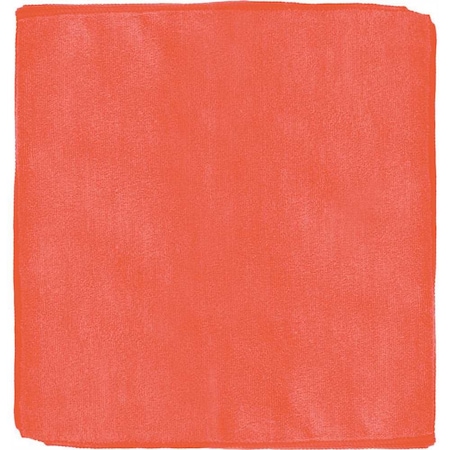 Renown REN01212-REZ 12 in. x 12 in. General Purpose Microfiber Cleaning Cloth in Red - Pack of 12